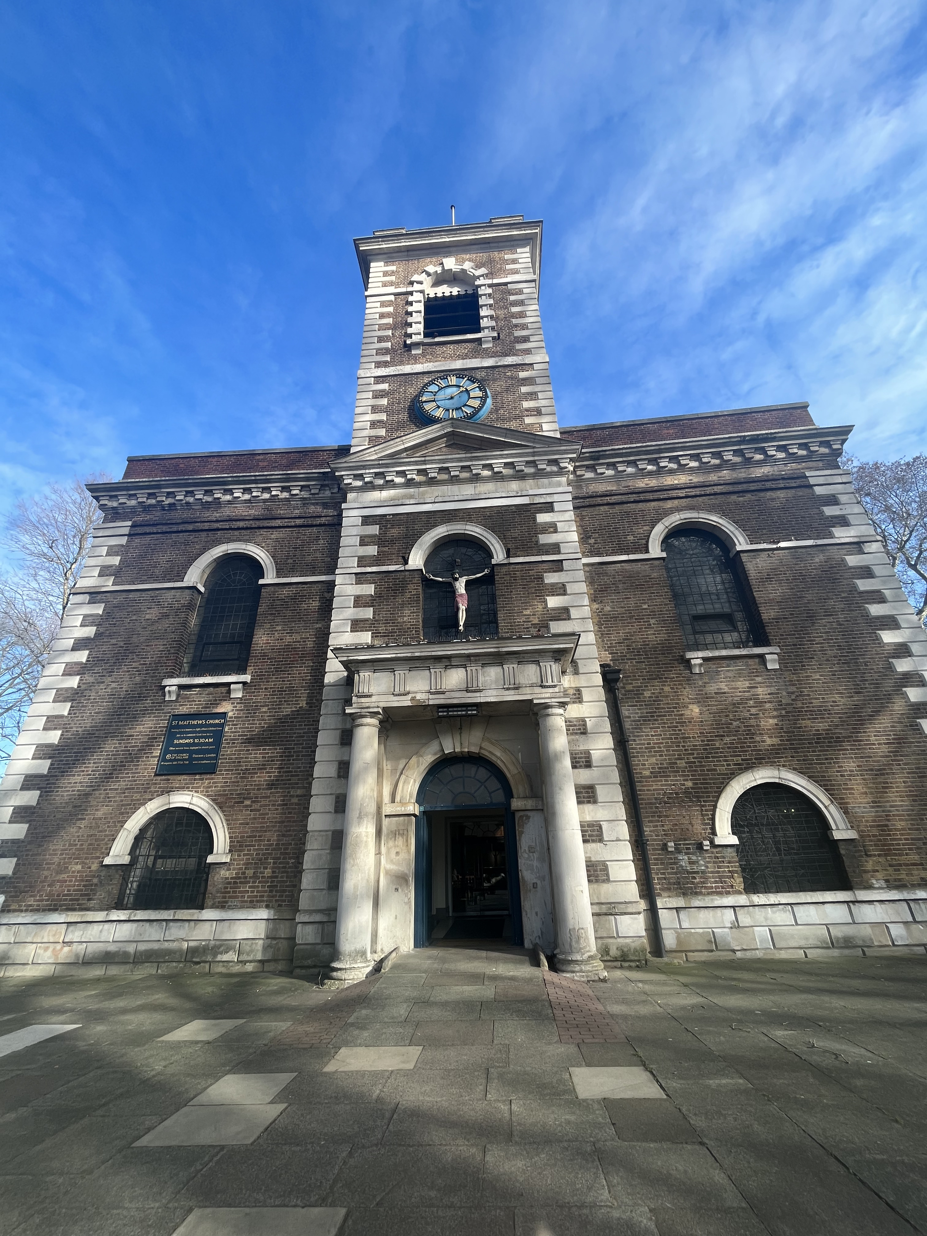 St Matthew’s Church, Bethnal Green, London