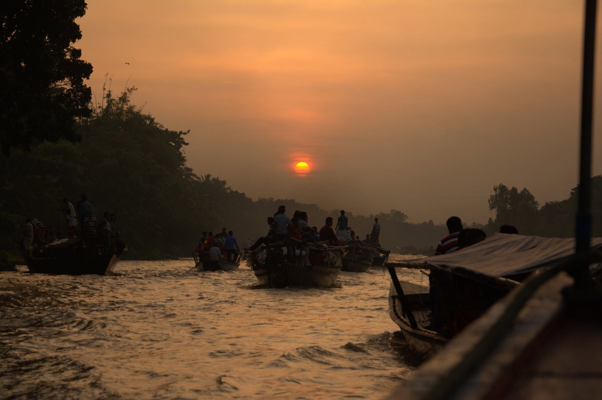 Nandokuja River, Natore, Bangladesh