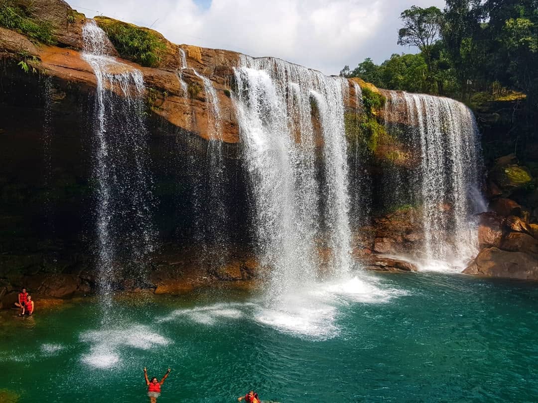Krangshuri Water Fall, Meghalaya, India